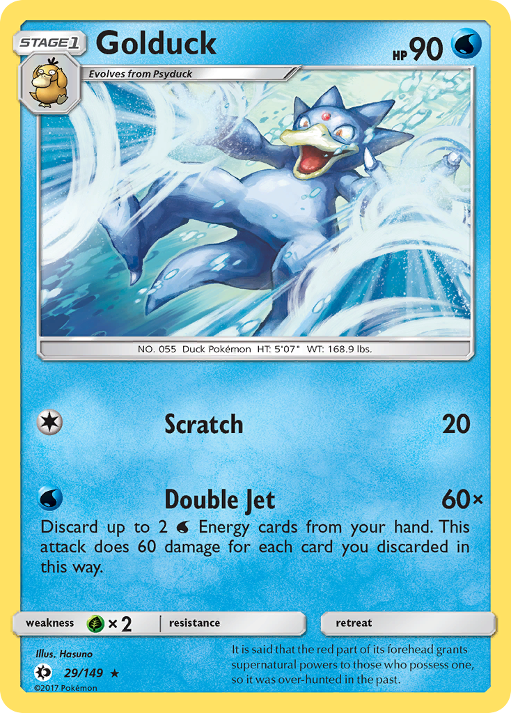 Golduck 29/149 Sun & Moon