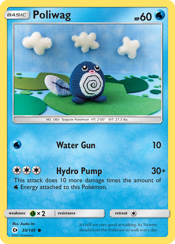 Poliwag 30/149 Sun & Moon