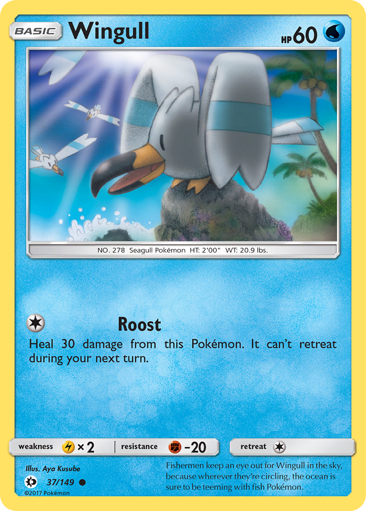 Wingull 37/149 Sun & Moon