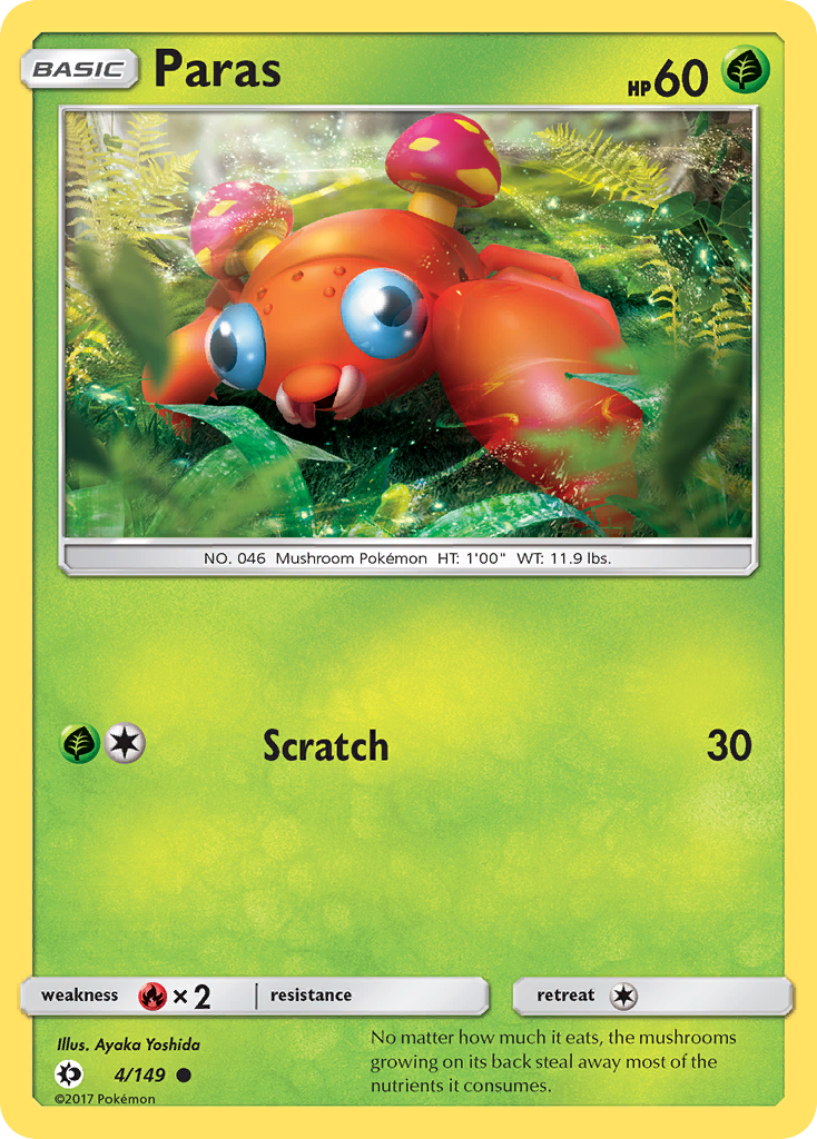 Paras 4/149 Sun & Moon
