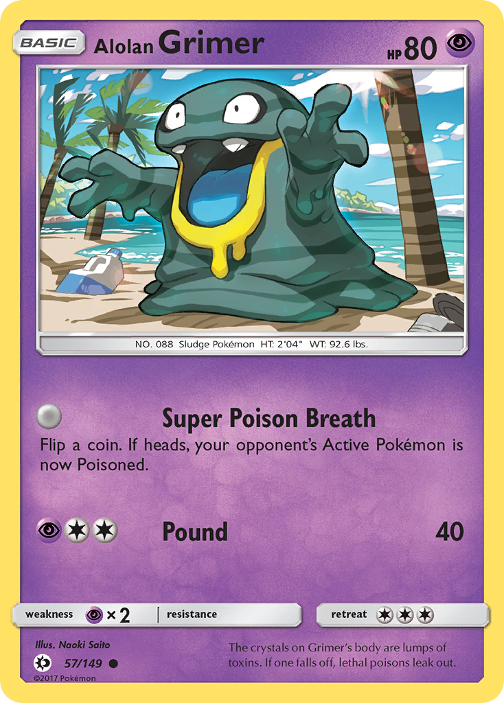 Alolan Grimer 57/149 Sun & Moon