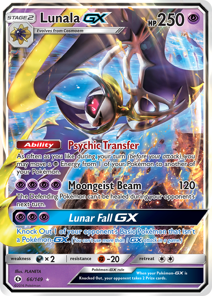 Lunala-GX 66/149 Sun & Moon