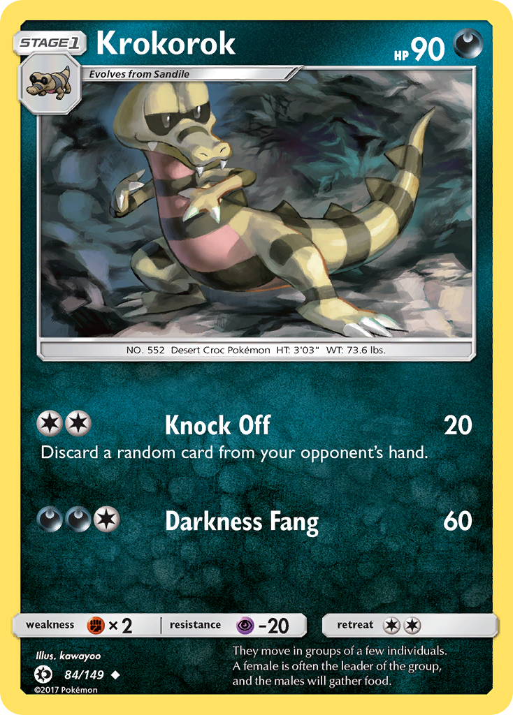 Krokorok 84/149 Sun & Moon