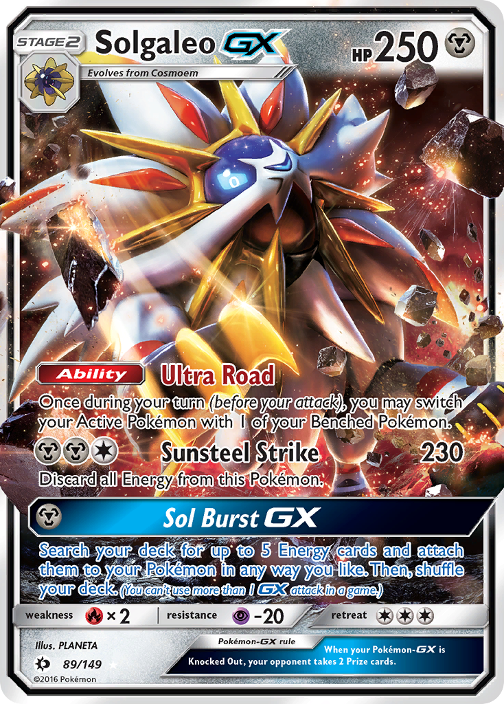 Solgaleo-GX 89/149 Sun & Moon