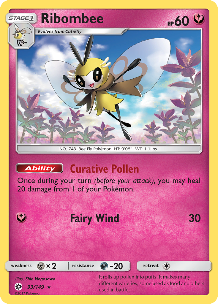 Ribombee 93/149 Sun & Moon
