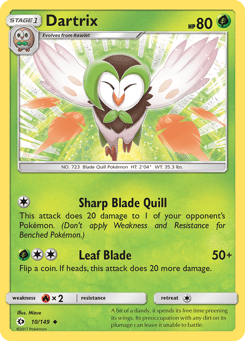 Dartrix 10/149 Sun & Moon