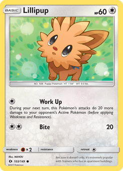 Lillipup 103/149 Sun & Moon