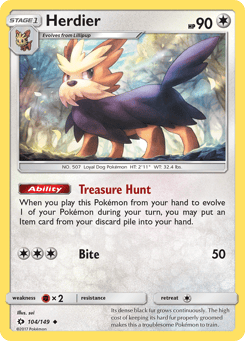 Herdier 104/149 Sun & Moon