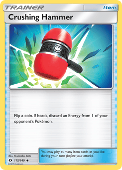 Crushing Hammer 115/149 Sun & Moon