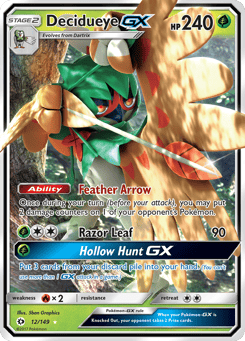 Decidueye-GX 12/149 Sun & Moon