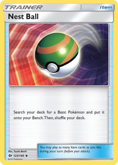 Nest Ball 123/149 Sun & Moon