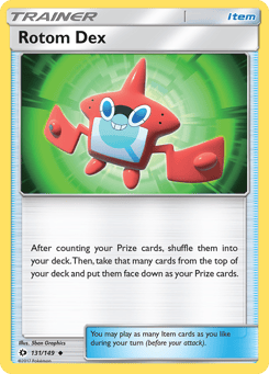 Rotom Dex 131/149 Sun & Moon