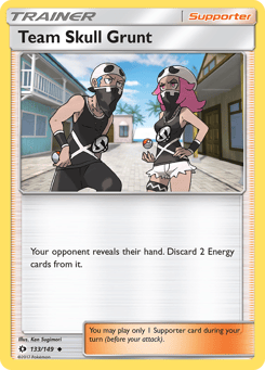 Team Skull Grunt 133/149 Sun & Moon