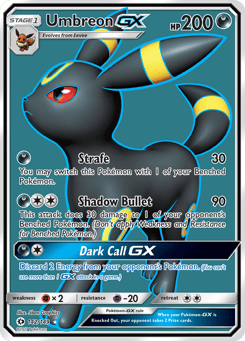 Umbreon-GX 142/149 Sun & Moon