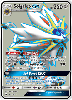 Solgaleo-GX 143/149 Sun & Moon