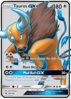 Tauros-GX 144/149 Sun & Moon