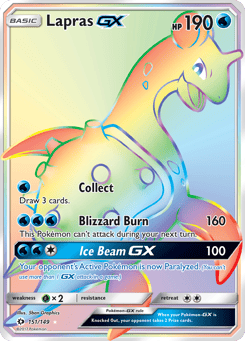 Lapras-GX 151/149 Sun & Moon