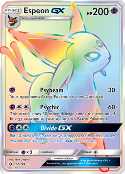 Espeon-GX 152/149 Sun & Moon