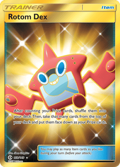 Rotom Dex 159/149 Sun & Moon