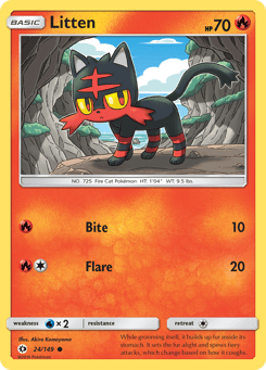 Litten 24/149 Sun & Moon