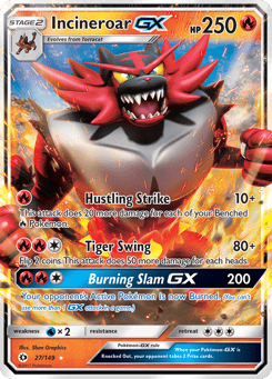 Incineroar-GX 27/149 Sun & Moon