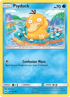 Psyduck 28/149 Sun & Moon