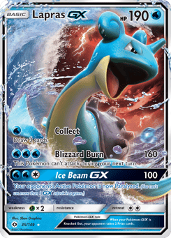 Lapras-GX 35/149 Sun & Moon