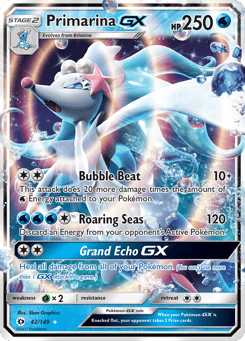Primarina-GX 42/149 Sun & Moon