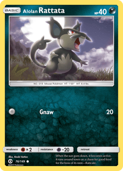 Alolan Rattata 76/149 Sun & Moon