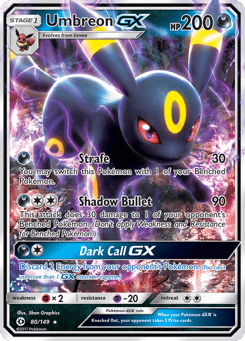 Umbreon-GX 80/149 Sun & Moon