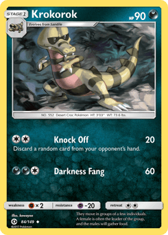 Krokorok 84/149 Sun & Moon
