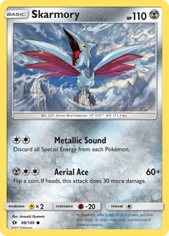 Skarmory 88/149 Sun & Moon