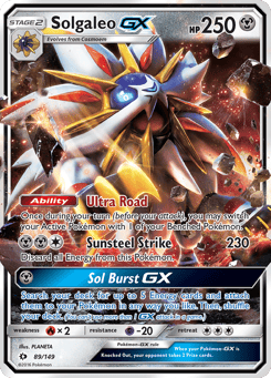 Solgaleo-GX 89/149 Sun & Moon