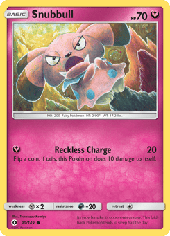 Snubbull 90/149 Sun & Moon