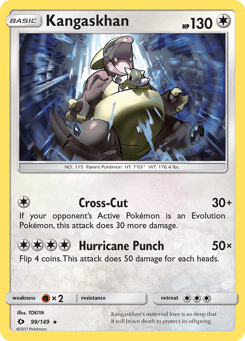 Kangaskhan 99/149 Sun & Moon