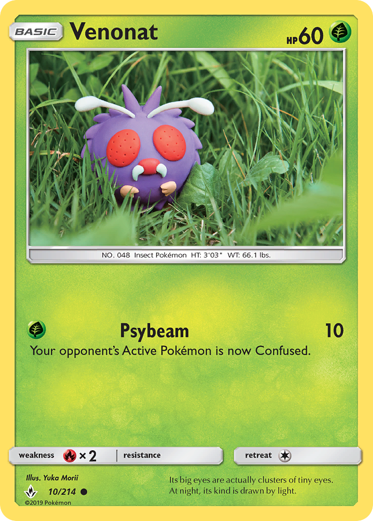 Venonat 10/214 Unbroken Bonds