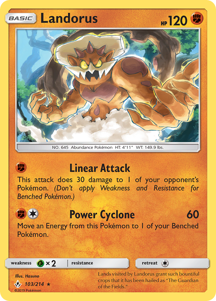 Landorus 103/214 Unbroken Bonds
