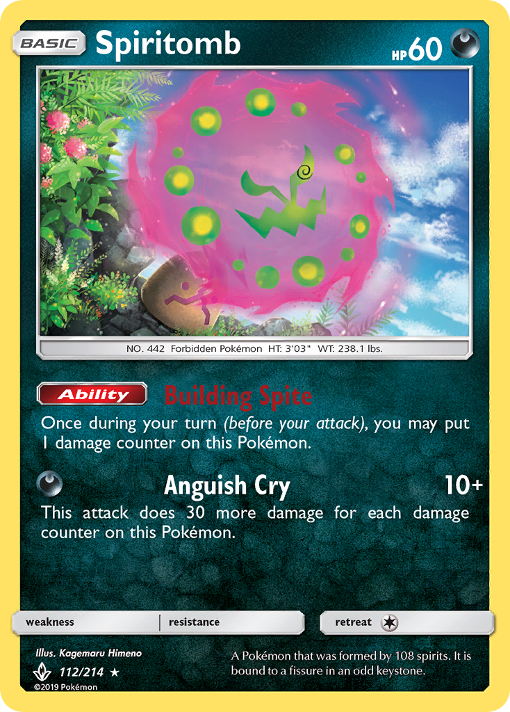 Spiritomb 112/214 Unbroken Bonds