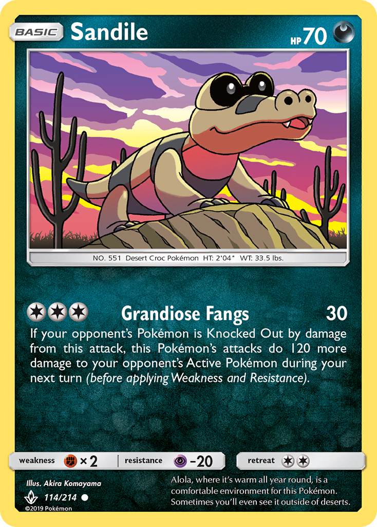 Sandile 114/214 Unbroken Bonds