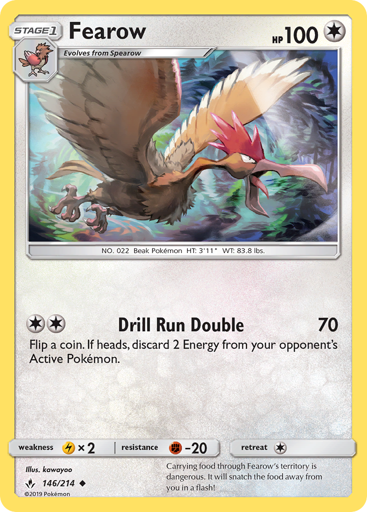 Fearow 146/214 Unbroken Bonds