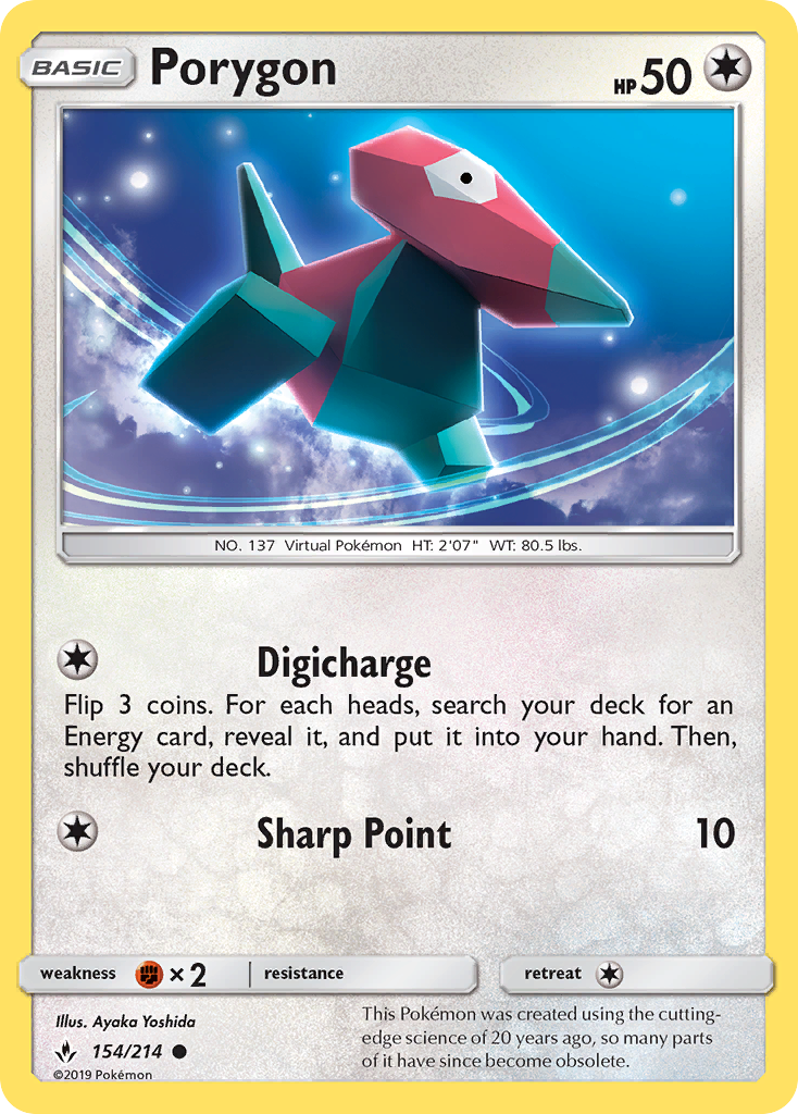 Porygon 154/214 Unbroken Bonds