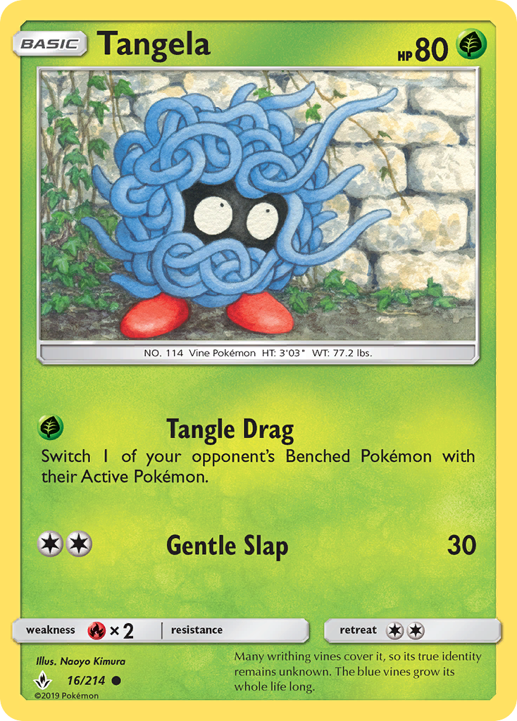 Tangela 16/214 Unbroken Bonds