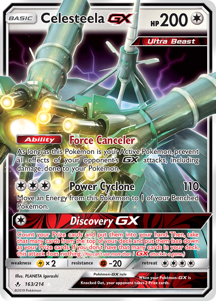 Celesteela-GX 163/214 Unbroken Bonds