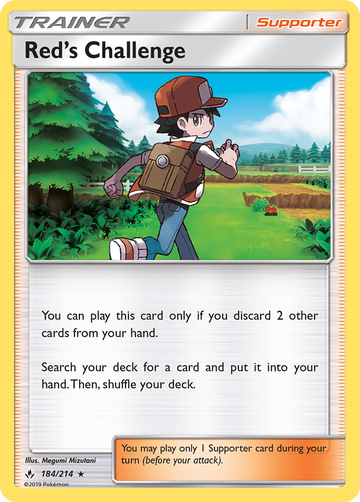 Red's Challenge 184/214 Unbroken Bonds