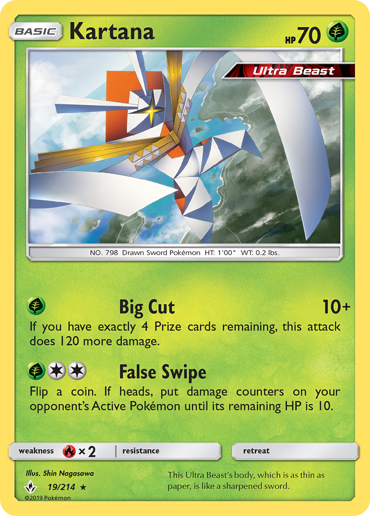 Kartana 19/214 Unbroken Bonds