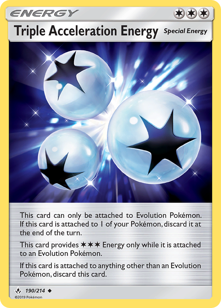 Triple Acceleration Energy 190/214 Unbroken Bonds