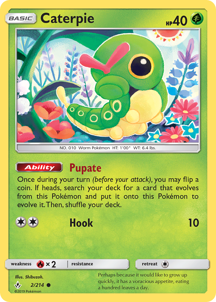 Caterpie 2/214 Unbroken Bonds