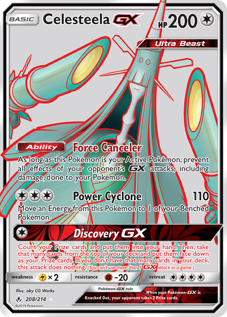 Celesteela-GX 208/214 Unbroken Bonds