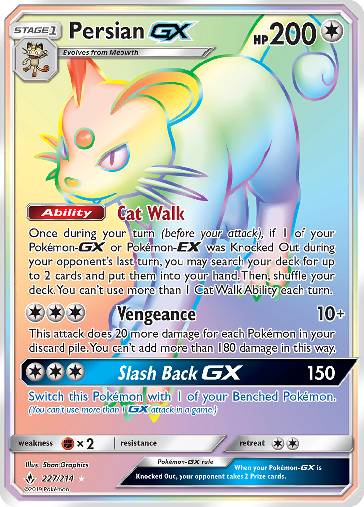 Persian-GX 227/214 Unbroken Bonds