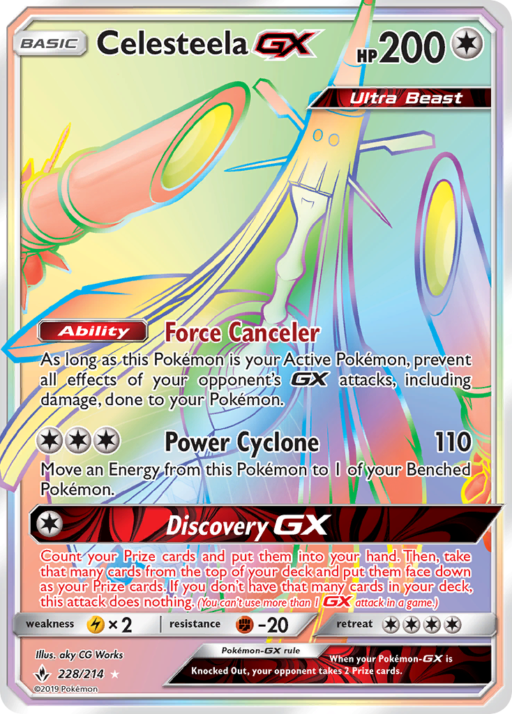 Celesteela-GX 228/214 Unbroken Bonds